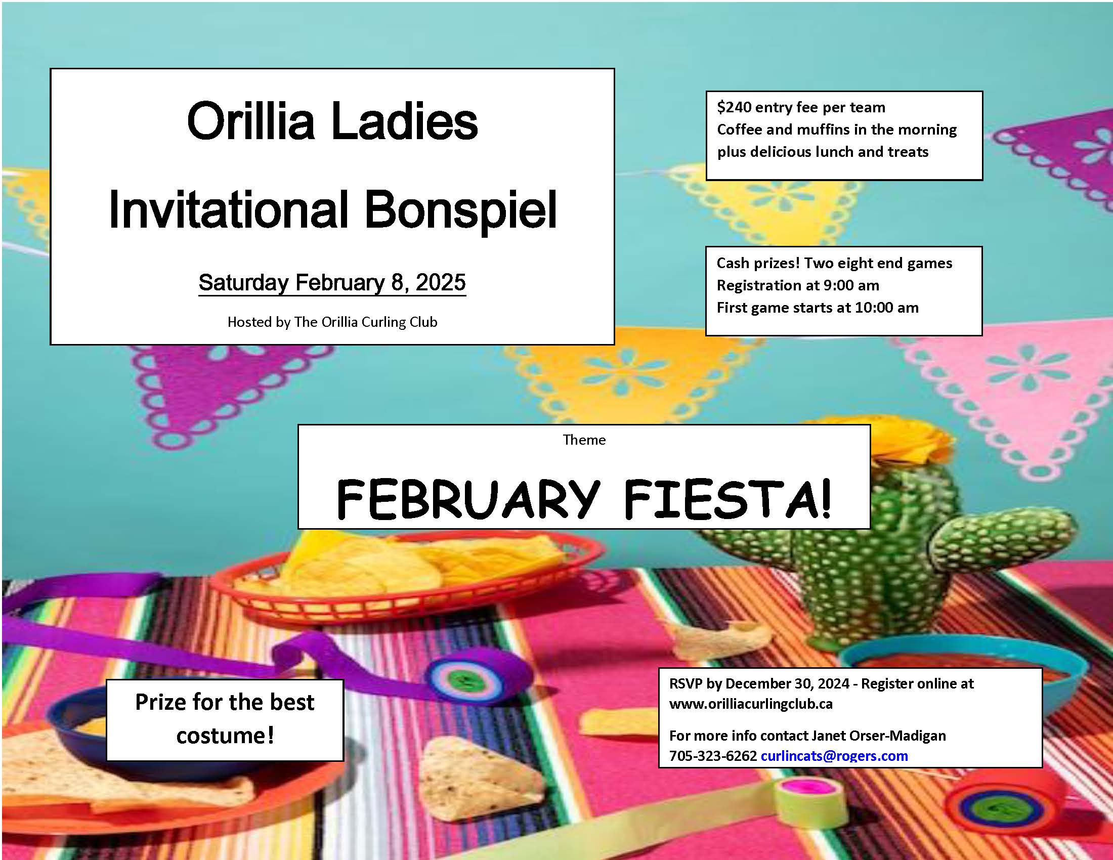 Ladies "February Fiesta" Invitational Bonspiel