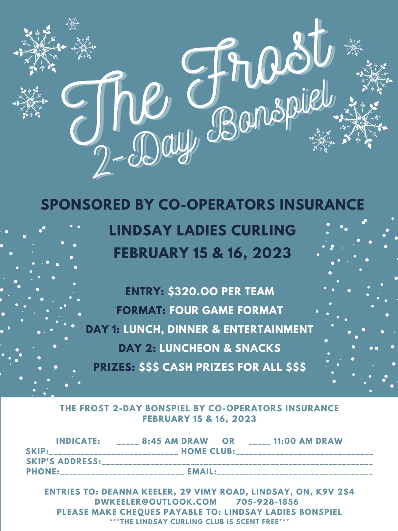 The Frost 2 day Bonspiel